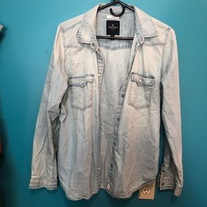 American Eagle Denim Shirt
